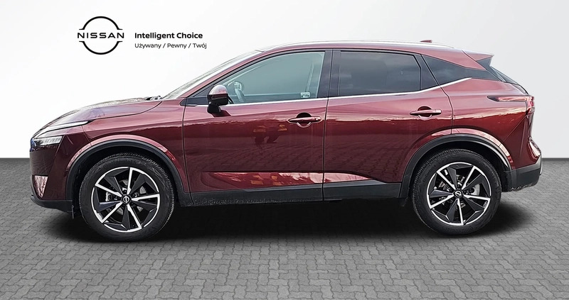 Nissan Qashqai cena 124900 przebieg: 6735, rok produkcji 2022 z Mogielnica małe 254